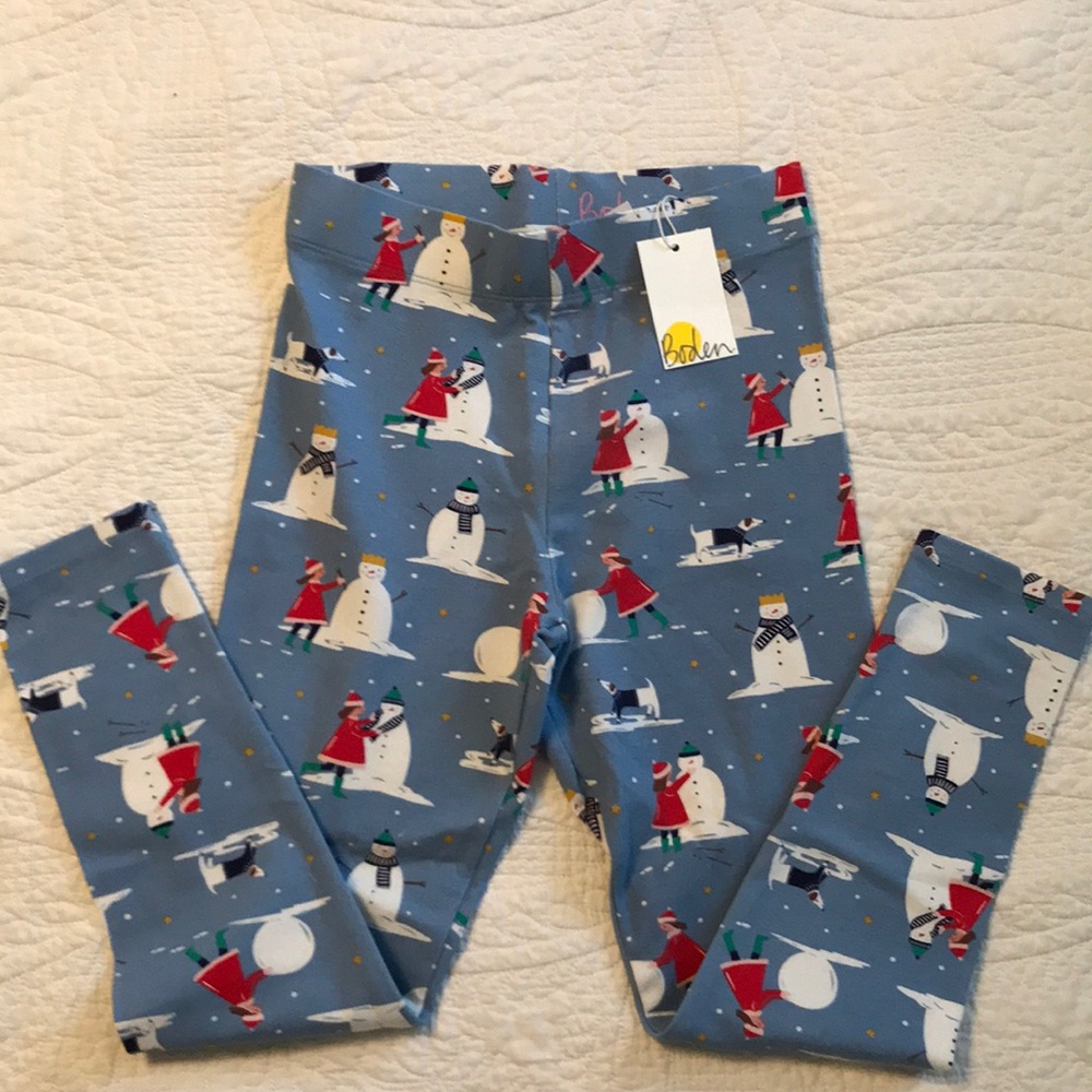 NWT Mini Boden 8/9 Leggings